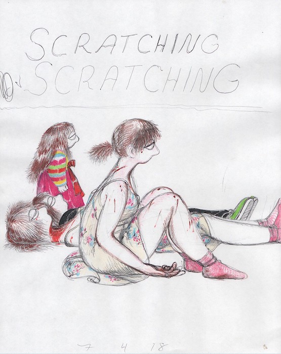 Margot Ferrick - Scratching